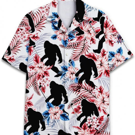 Men's Beach Shirt 3D Digital Printing